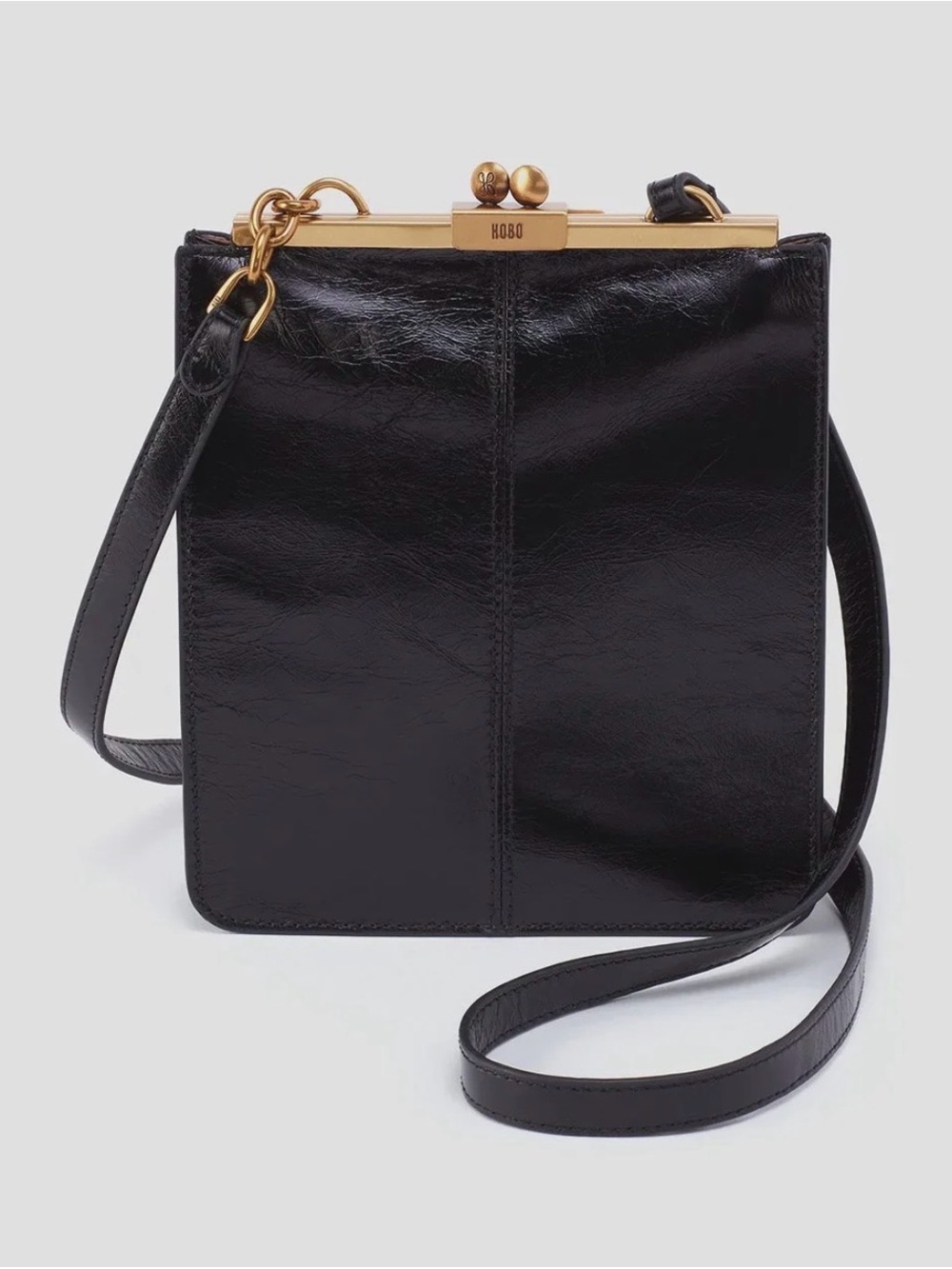 HOBO VIVIAN (BLACK) SMALL CROSSBODY Frame PURSE BAG NICE